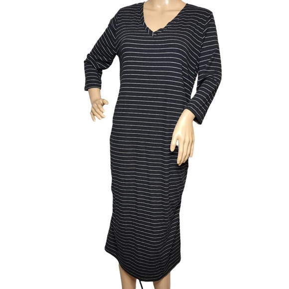 Isabel Maternity stretch ribbed dress - Picture 10 of 14